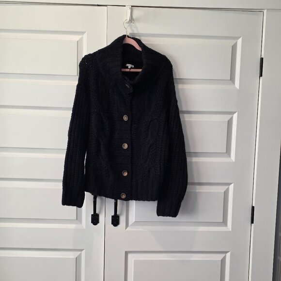 NWT: Unsubscribed Button Down ALPACA Cardigan Sweater